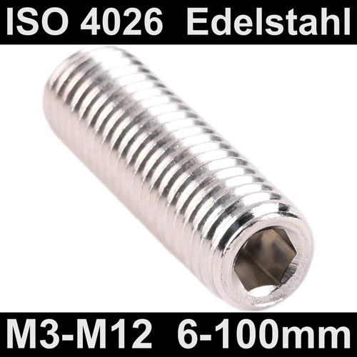 Gewindestifte iso 4026 - gewindestifte,