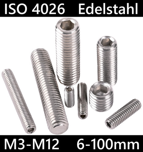 Gewindestifte iso 4026 - gewindestifte,