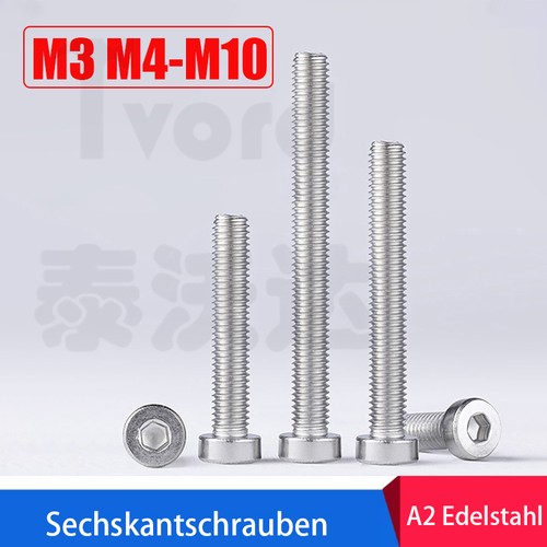 M10 sechskantschrauben - -,