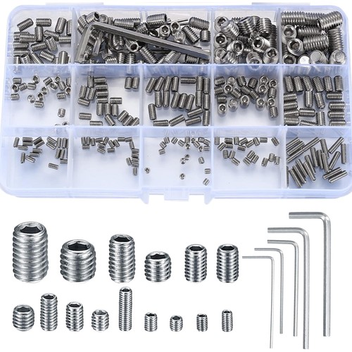 Madenschrauben set 300 stück - set,