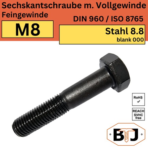 Din 960 sechskantschraube - 960,